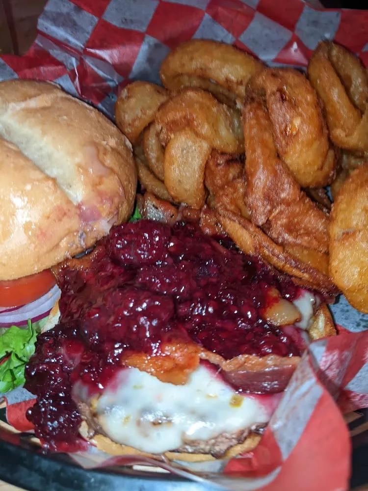 Blackberry Jalapeno Burger